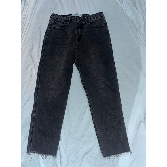 Hollister Denim - Hollister High-Rise Straight Black Jeans